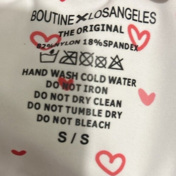 Boutine lover's hearts bikini bottom thong - Picture 3 of 3